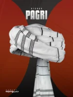 Afghan Pagri 7Haat White