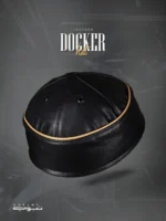Leather Docker Hat