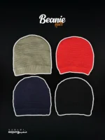Beanie Hat (Line Pattern)