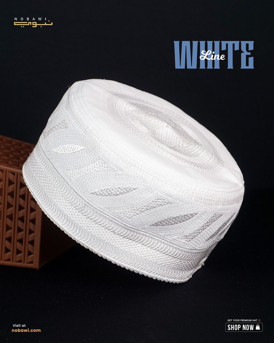 White Line 1 White Line Pattern - Image 1